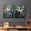ANIMALS Series CCxxx - reproduction encadrée de qualité supérieure - prête à être accrochée - aucun clou requis - aucun clou requis