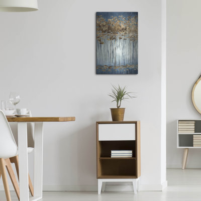 'Threes' by Svetlana Aleynikova Metal Wall Art