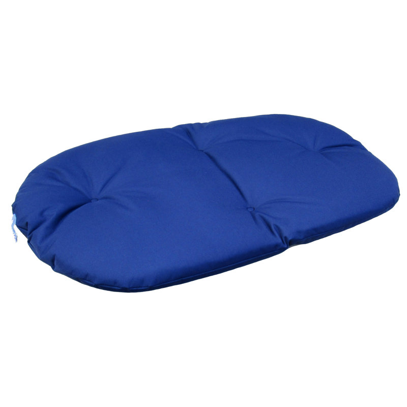 Polyester Pet Bed, Blue, Large (108cm W x 70cm D x 6cm H)