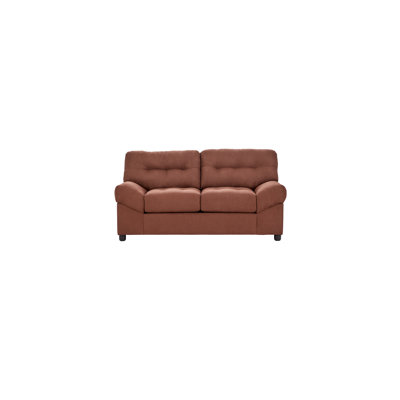  25100 Upholstered Loveseat, Bonanza Copper