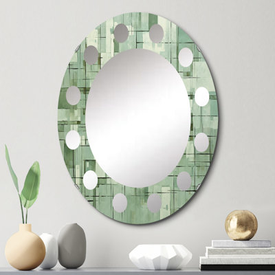 Concerto - Miroir mural moderne ovale
