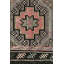 Tapis unique brun / rose 5 pi 10 po x 9 pi 10 po Jijim