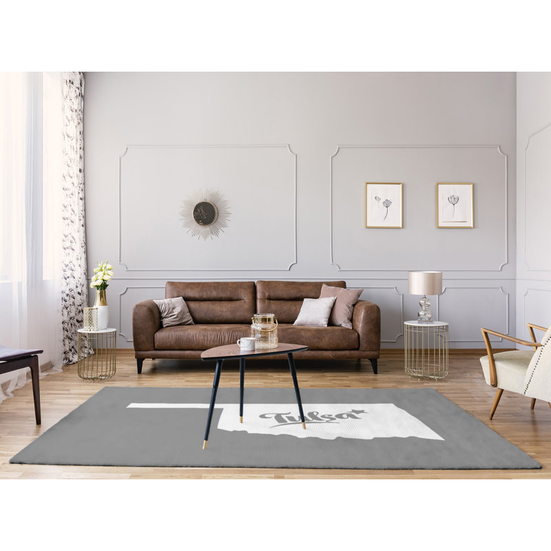 Tapis en poly-chenille oklahoma tulsa, Rectangle 9 pi x 12 pi