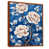 Toile avec cadre flottant brun
