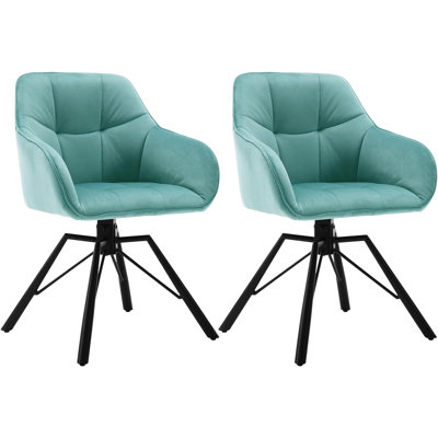 Malkin 48cm H Velvet Upholstered Armchair