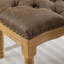 Ensemble de chaises de salle à manger de style français avec structure en bois massif, cuir de polyuréthane à boucle tirée à la main, garniture cloutée, sièges confortables-1994895778-1994895776