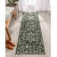 Tapis vert floral rétro Dazzle-319699037