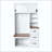 Modern Entryway Bench With Coat Rack, 3 Shelves And Drawers, 3 Sturdy Hooks, Hall Tree With Storage Bench For Hallway, Entryway, Living Room