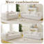 Canapé moderne sans os avec deux coussins décoratifs circulaires, tissu en polyester à poils longs texturé litchi doux pour la peau, canapé en mousse à carreaux-1673622040