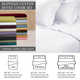 Lunete 100% Egyptian-Quality Cotton Duvet Cover Set