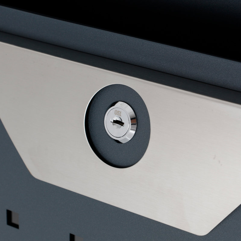 Sembrini Steel Wall Mounted Letter Box