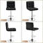 Tabouret de bar réglable en hauteur en similicuir avec dossier et repose-pieds-1770324612