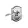 Accent Lever with Camelot Trim Non-Turning Lock
