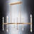 Bojanka 12 - Light Dimmable Modern Linear Chandelier