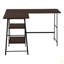 Computer Desk, Home Office, Corner, Storage Shelves, 48"L, L Shape, Work, Laptop,  Laminate,  Metal, Contemporary, Modern-1237448526-1237448512