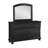 Ben Four Piece Queen Size Bedroom Set, Transitional Style, Black, Bronze-109423077