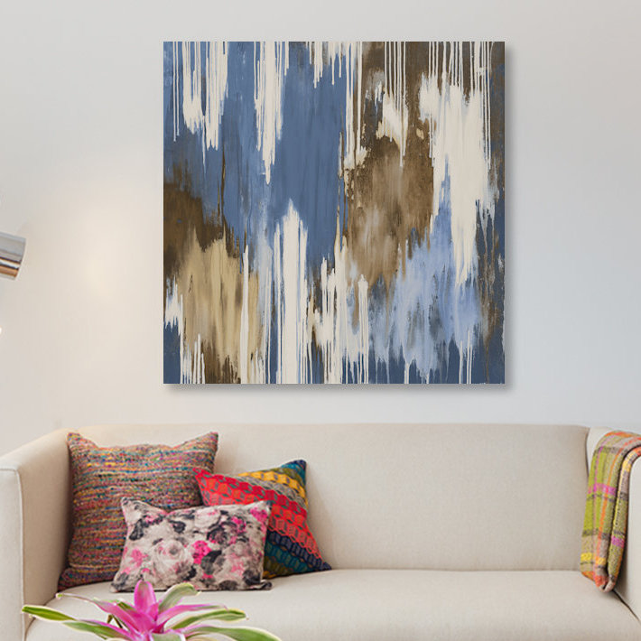« flamme », reproduction sur toile, H 18 po x l 18 po x P 1,5 po, Pas de tapis, Toile tendue
