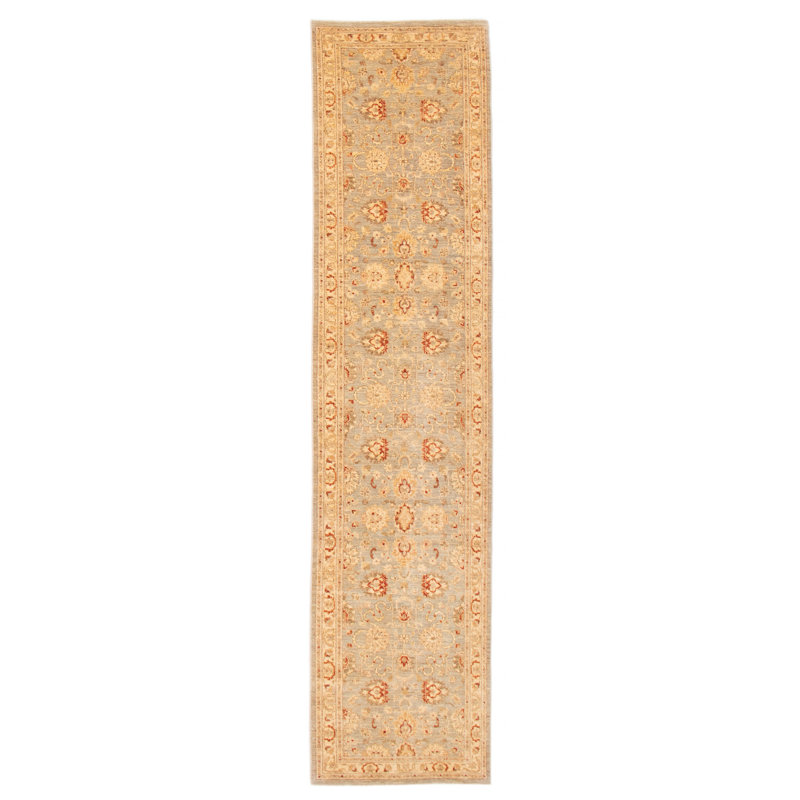 Tapis unique gris de 3 pi 1 po x 12 pi 10 po Aadyn