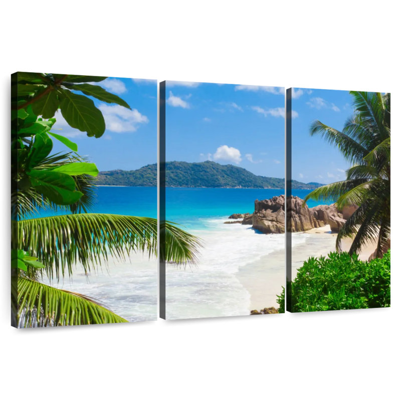 Gillard Scenic Caribbean Beach, H 42 po x l 65 po