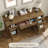 Buckhorn 58'' W Computer Desk with Outlet and 5 Drawers,Large Storage Cabinet for Home Office-1101708995