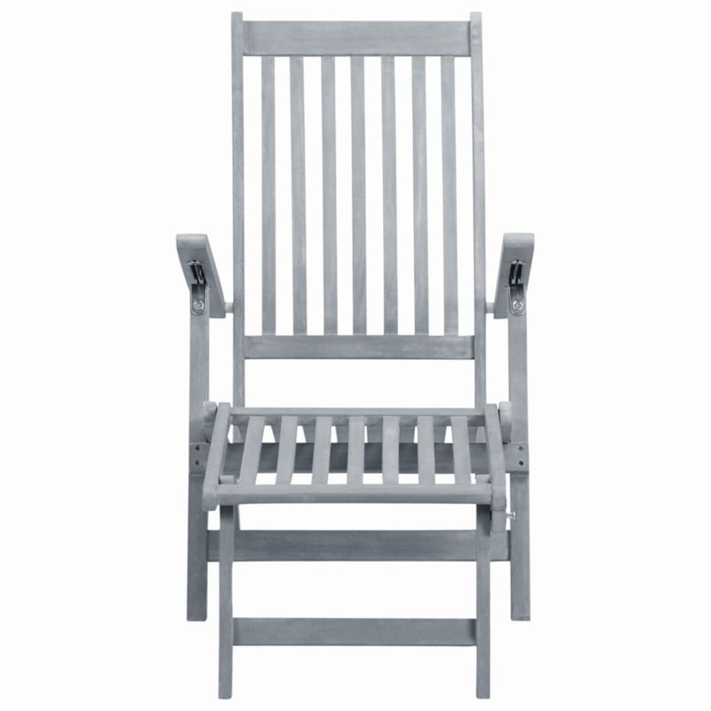 66.8 "Long Acacia Single chaise, Gray