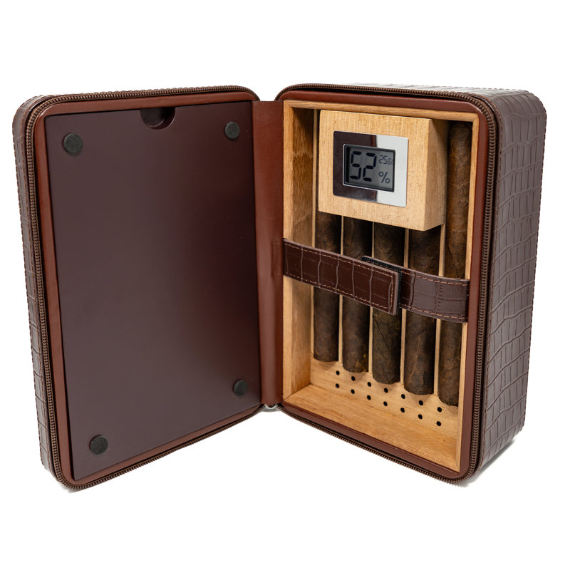 Manhattan XL (noir), Bois brun