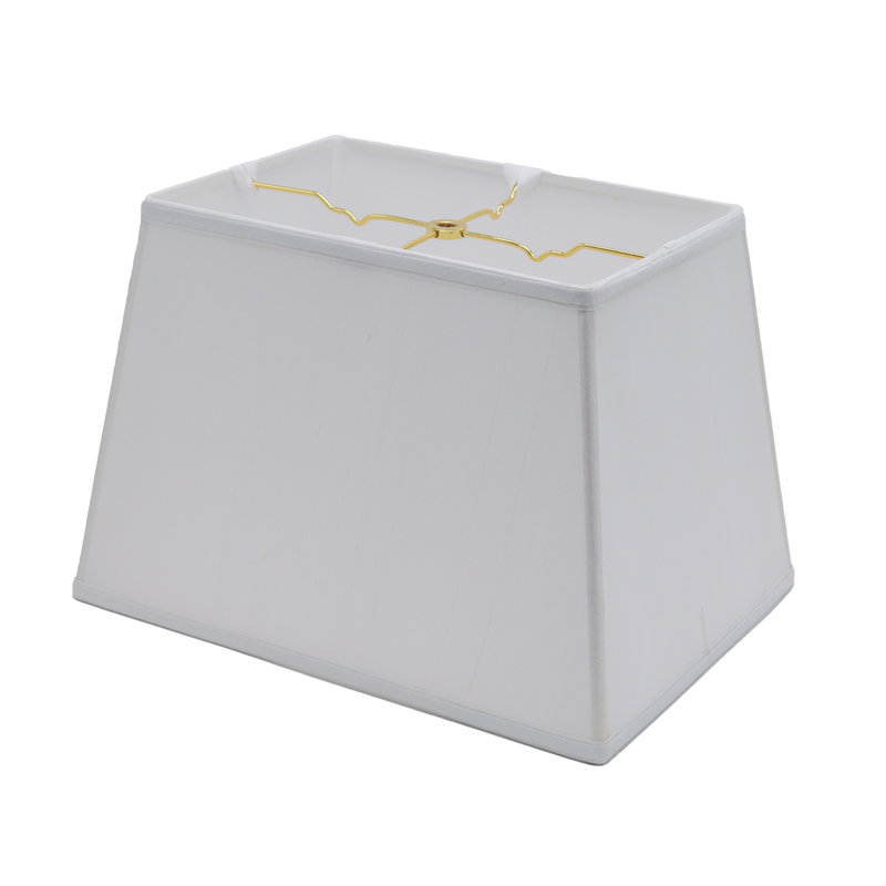Rectangle en soie avec garniture laveuse ivoire, H 10,5 po x l 15 po x P 11 po