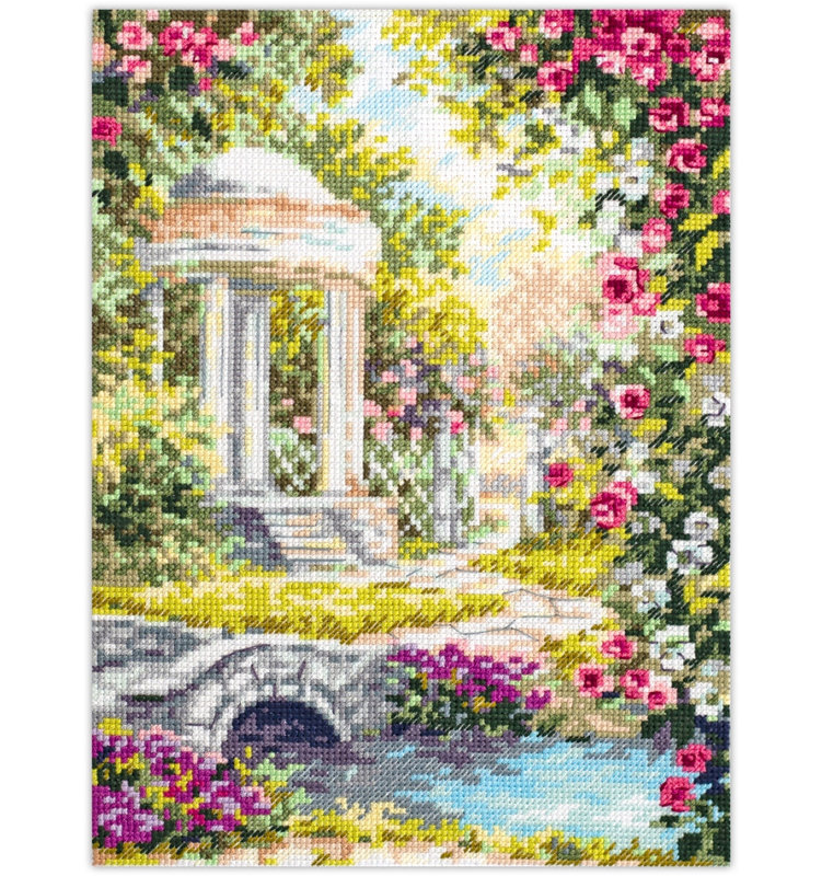 The Rotunda Counted Cross Stitch Kit by Magic Needle 210-066