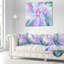 Coussin de danse floral beige light-30729653-30729657