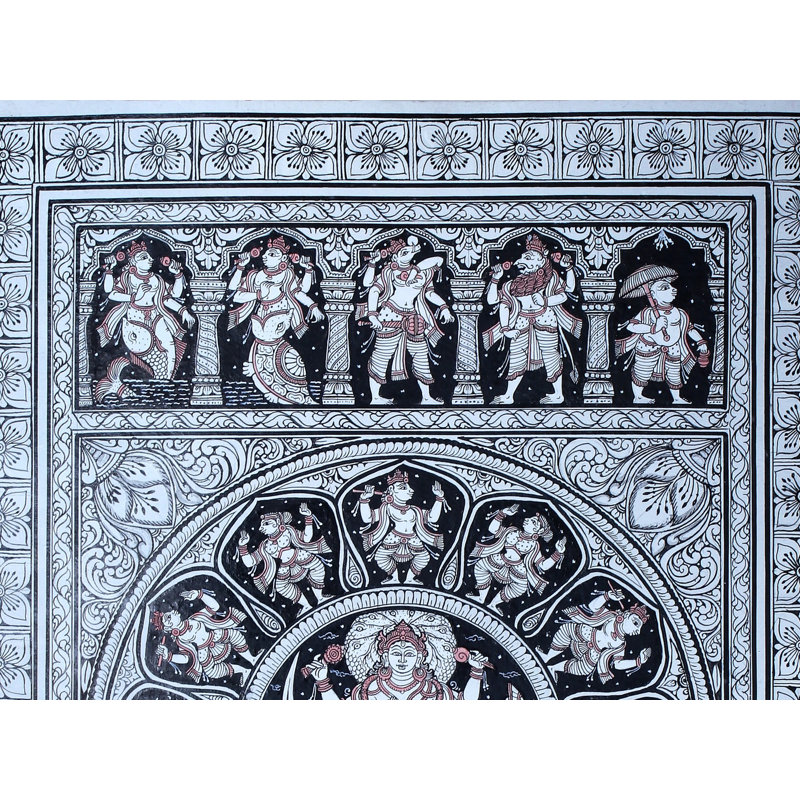 Mahavishnu et ses dix incarnations (Dashavatara)