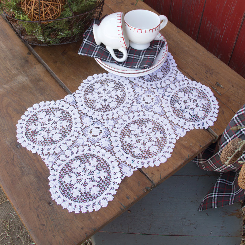 Whiteville 13" X 19" Placemats (Set Of 4), White