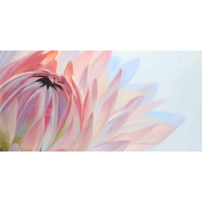 Lotus pastel flower - 15.75"x31.50" Desk mat