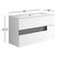 Malika 32'' Single Bathroom Vanity with Ceramic Top-1211801077