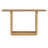 Elegant Minimalist Console Table With Curved Corners,Natural Wood Veneer,U-Base Design For Easy Placement ,Perfect For Displaying Your Treasures,Simple Assembly-540524177