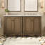 Ensemble de meuble-lavabo double 60 po-121578781