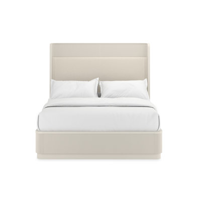 Fall In Love Upholstered Queen Wingback Bed