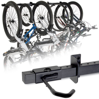Support à vélo mural GoSports de 6 pi pour le garage - Rangement vertical pour 4 à 6 vélos