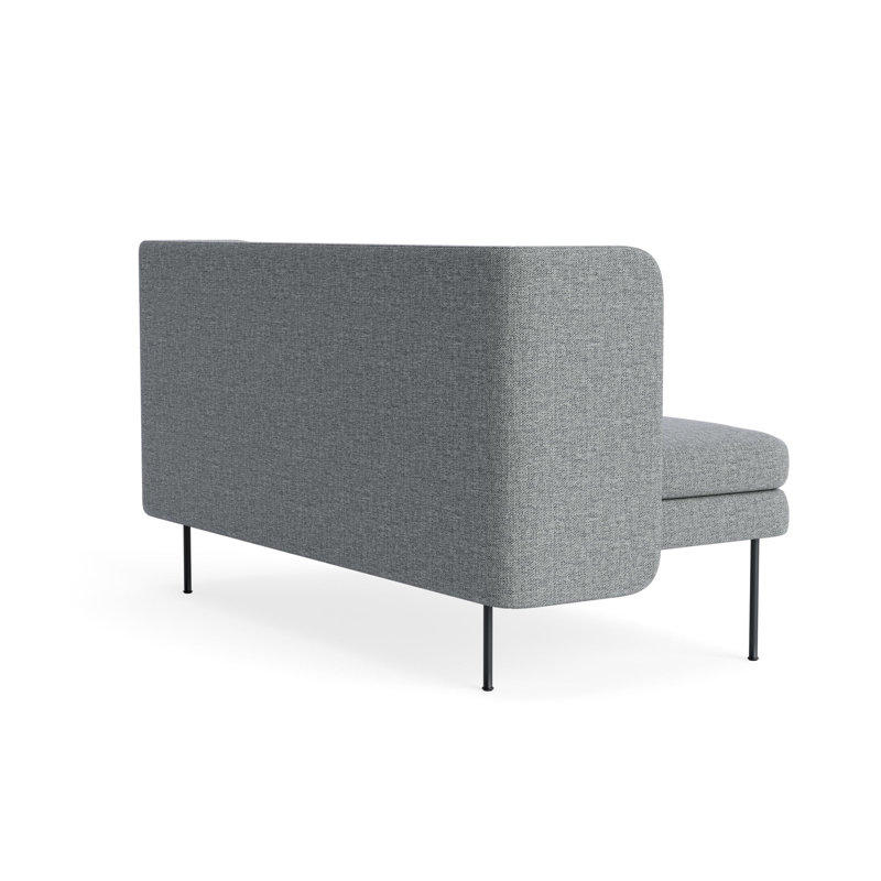 MTO - Bloke 60" Sofa, Kvadrat Guest Gray Blue