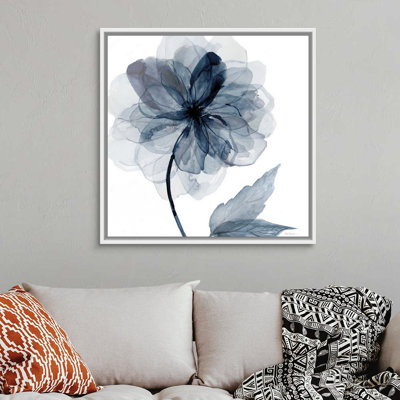 Indigo Bloom I - reproduction d'art sur toile