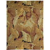 Windsom Wool Floral Area Rug