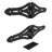 Heavy-Duty 8 in. Double Strap Hinge