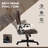 6 Point Vibrating Massage Office Chair With Heat, Microfiber High Back Executive Office Chair With Reclining Backrest, Padded Armrests And Remote-1668231776