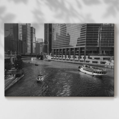 " VIntage Chicago River "