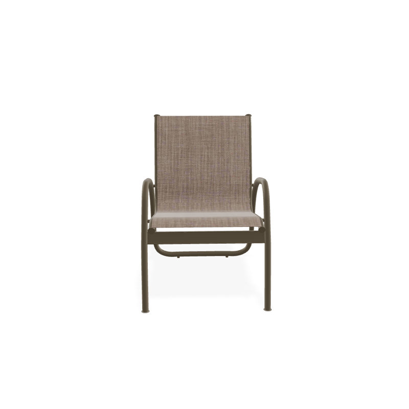 Fauteuil de patio Gardenella, Bois de plage texturé, Fenouil Augustine Sunbrella®