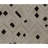 High-Quality Hand-Knotted Natural And Black Area Rug