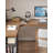 All-Solid-Wood L-Shaped Desk with Bookcase-114324178
