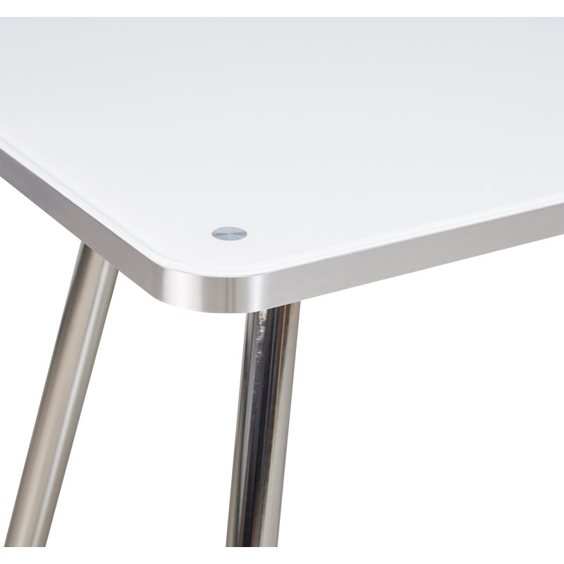 Radtke Glass Top Writing Desk