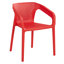 Isaias Stackable Outdoor Patio Dining Armchair-1936393500