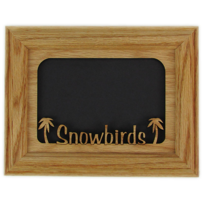 Oak Solid Wood Picture Frame with Mat