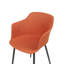 Rein 45cm H Polyester Blend Upholstered Metal Spindle Side Chair-346988958